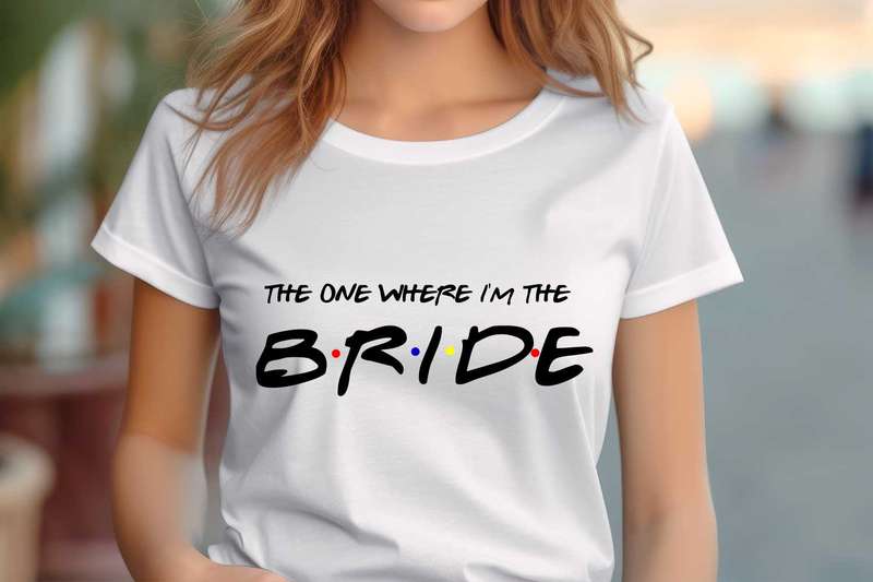 The one where I become a bride T-shirt