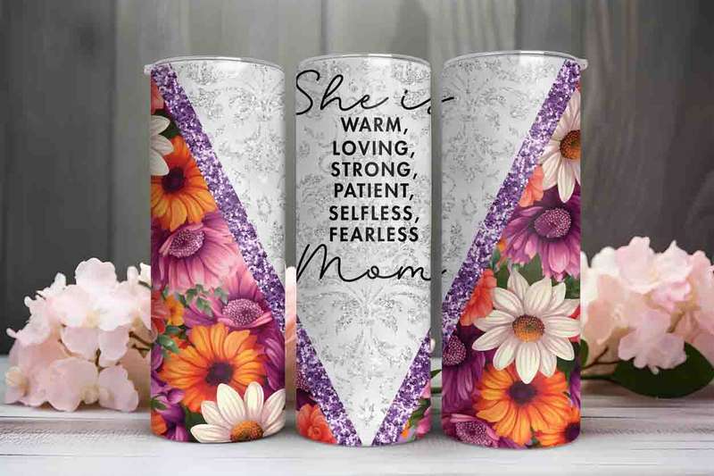 Mom skinny tumbler 2