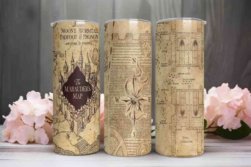 Harry Potter marauders map A Tumbler