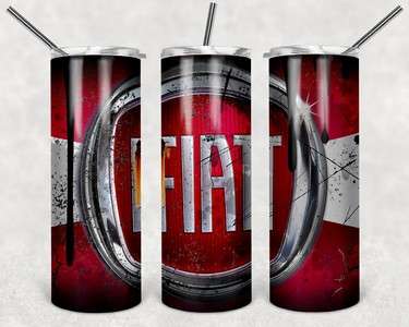 car skinny tumbler Fiat