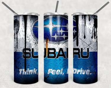 car skinny tumbler Subaru