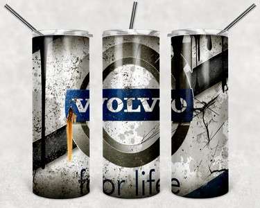 car skinny tumbler Volvo