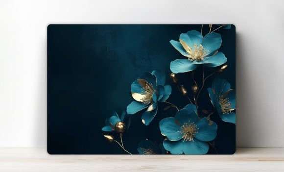 Cutting board with flowers 2