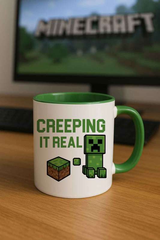 Minecraft mug Creeper