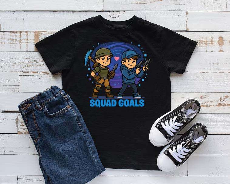Squad Goals Fortnite Duo T-Shirt