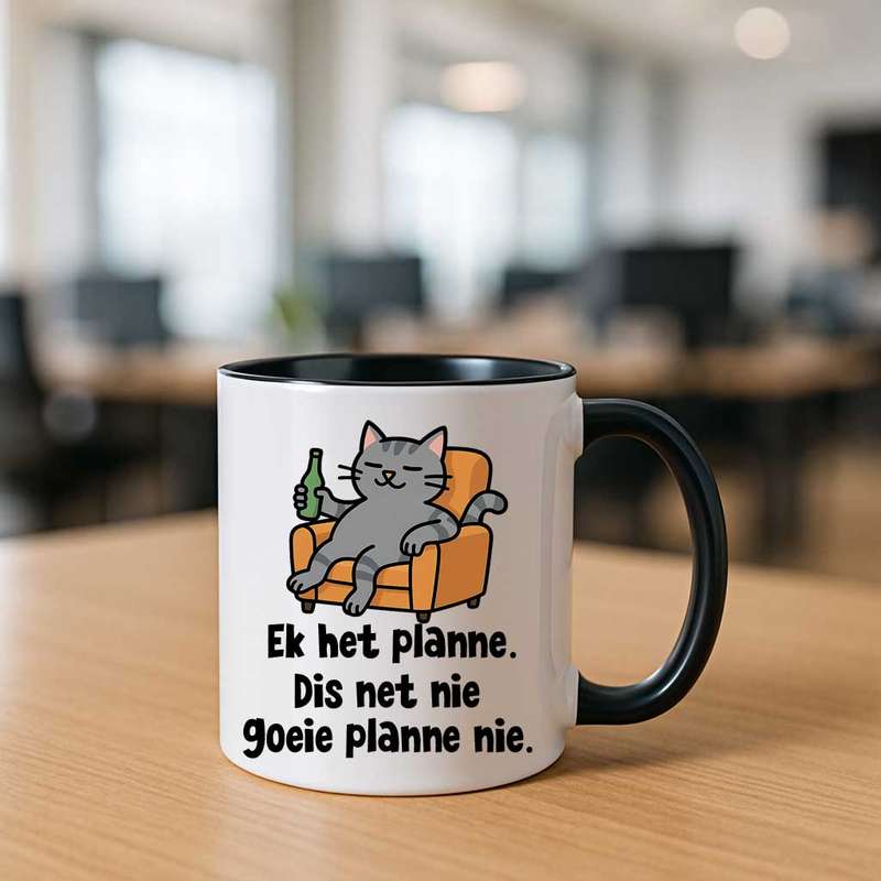 Ek het planne. Dis net nie goeie planne nie