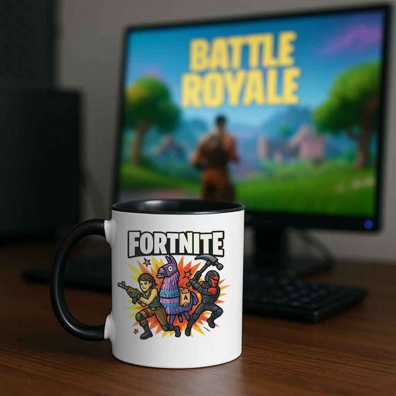 Battle Squad Mug  Loot Llama Gamer mug