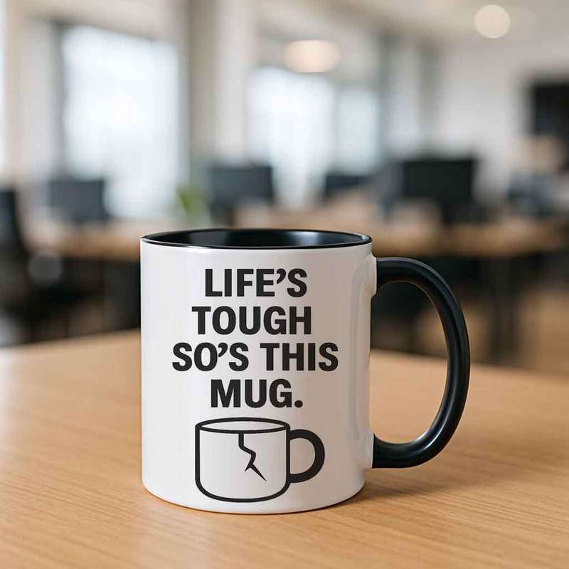 Lifes Tough So is This Mug