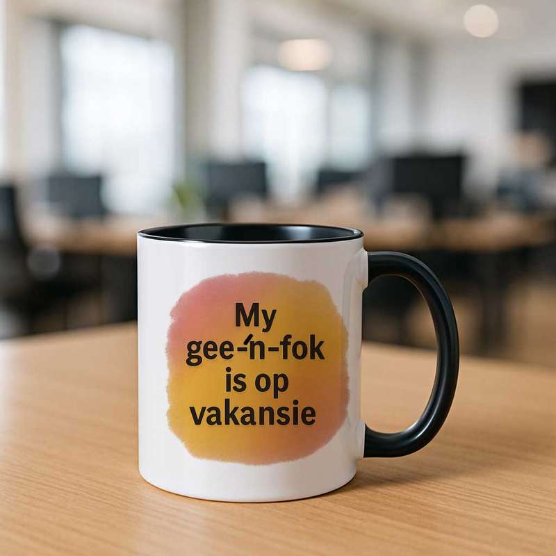 My gee n fok is op vakansie