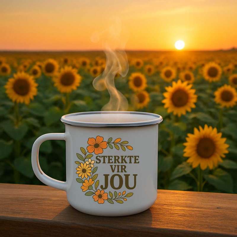 Afrikaans mug- Sterkte vir Jou