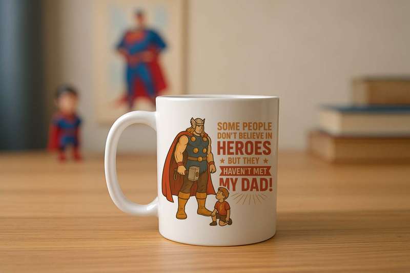Super Dad Thor Mug