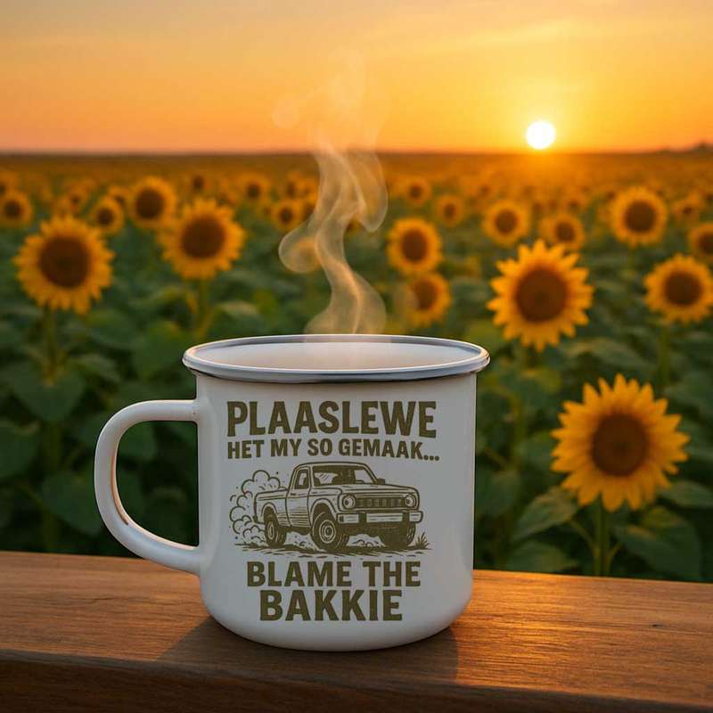 Afrikaans Mug  Blame the Bakkie