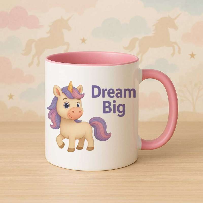 Unicorn Inspiration Dream Big Mug