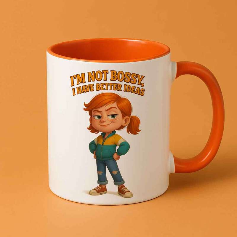 Little Boss  I am Not Bossy mug