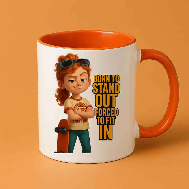 Little Boss  Born to Stand Out Mug