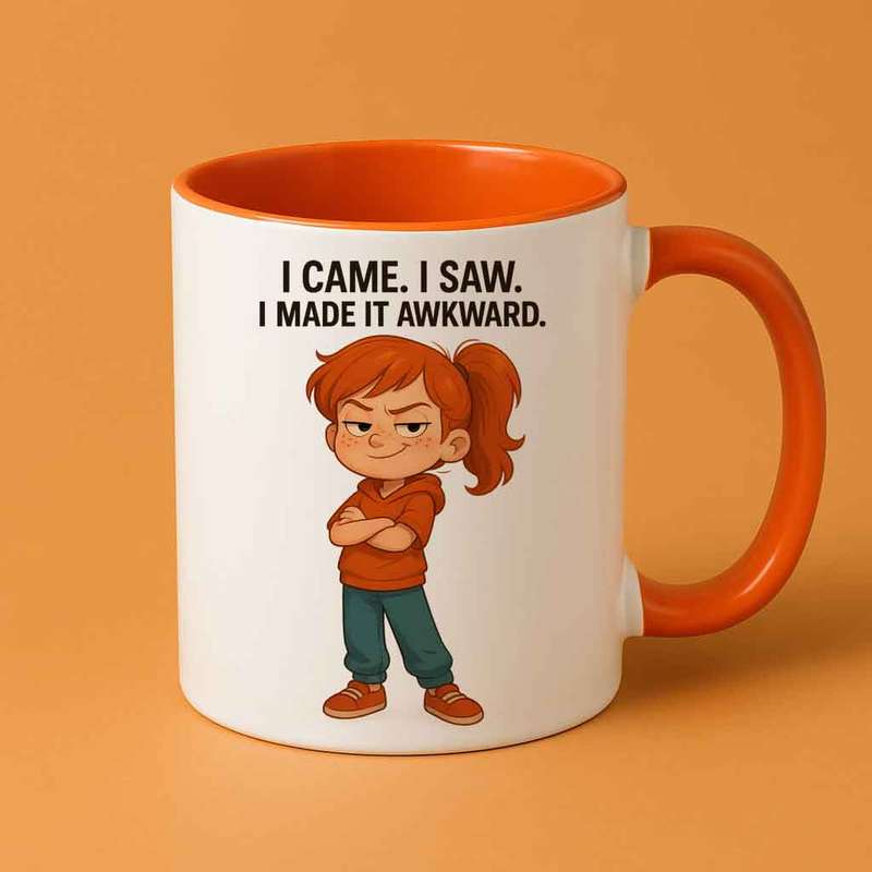 Little Boss  I Made It Awkward Mug