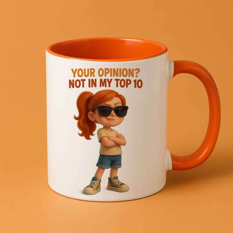 Little Boss  Not in My Top 10 Mug