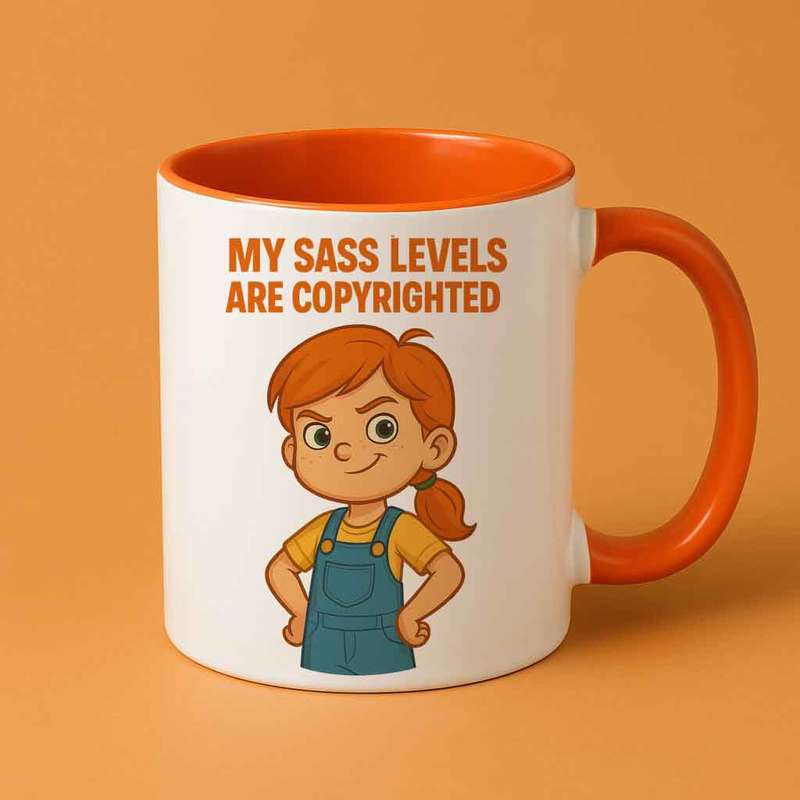 Little Boss  Copyright Sass Mug