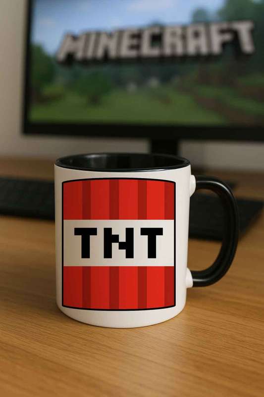 TNT Block Minecraft Mug