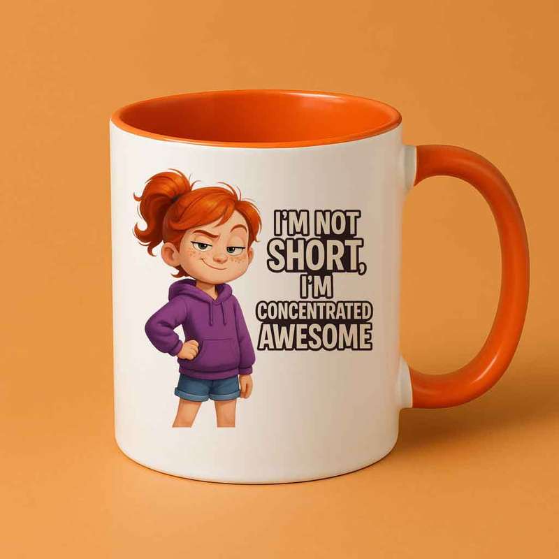 Little boss-Im Not Short, Im Concentrated Awesome Mug