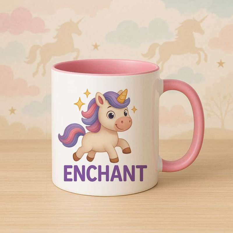 Unicorn inspirational mug-Enchant