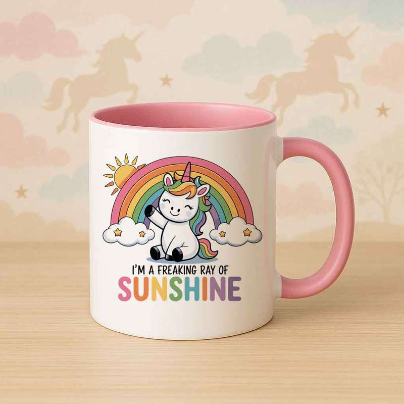 Ray of Sunshine Unicorn Mug
