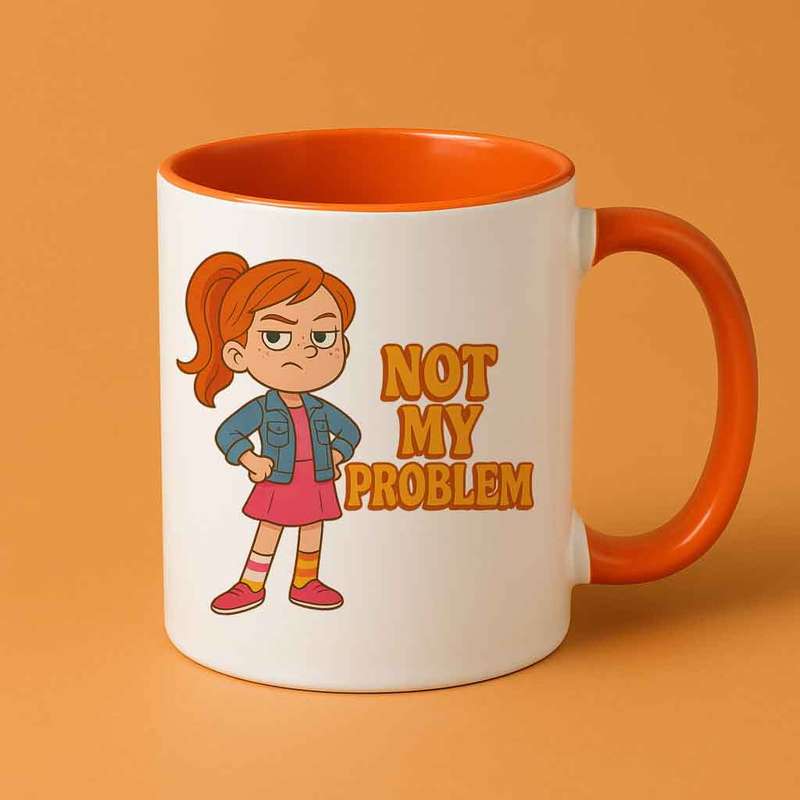 Little boss-Not my problem mug