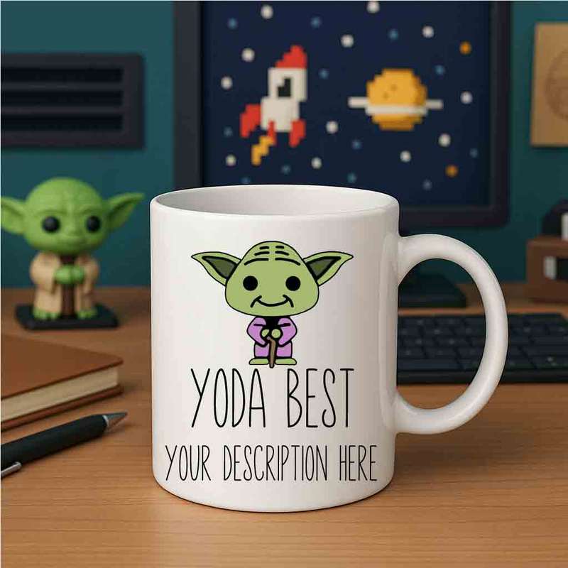 Custom Yoda Best coffee mug