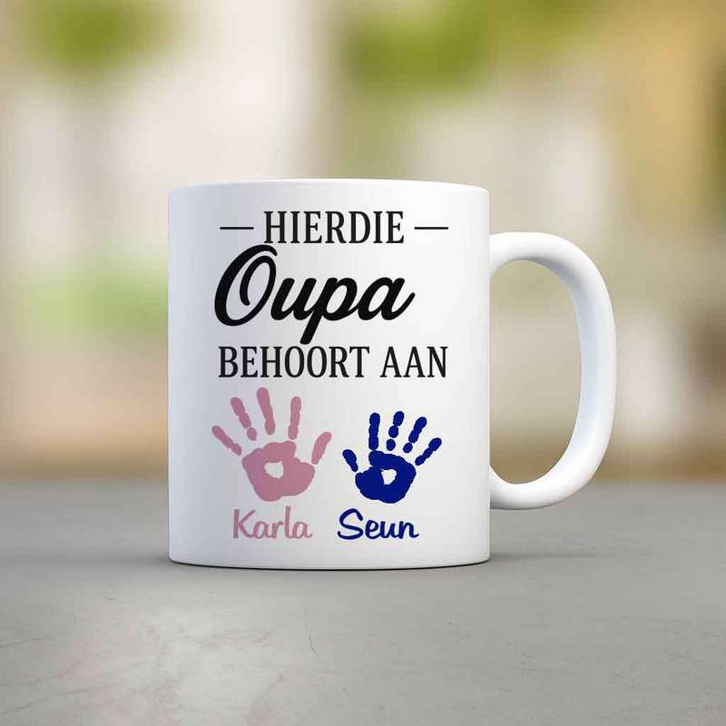 Hierdie Oupa behoort aan coffee mug