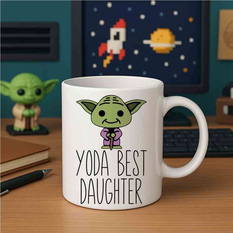Yoda best Daughter coffee mug