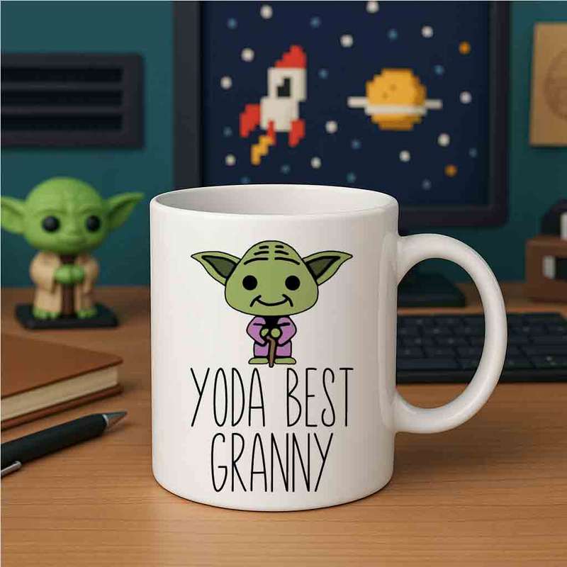 Yoda best Granny coffee mug