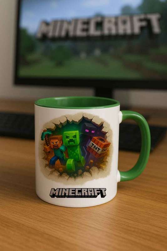 Minecraft  Mob Squad Explosion Mug