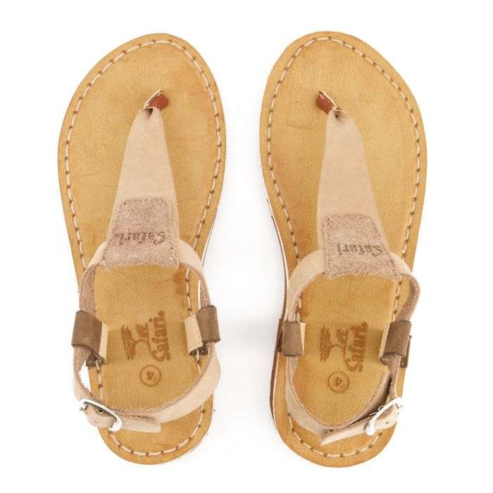 BATA SAFARI QUEST LADIES SAND/BROWN SIZE 4