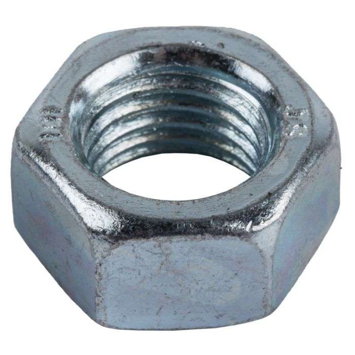 BULK PACK 10 X NUT LOCK ELECTRO PLATED 1/2 DM