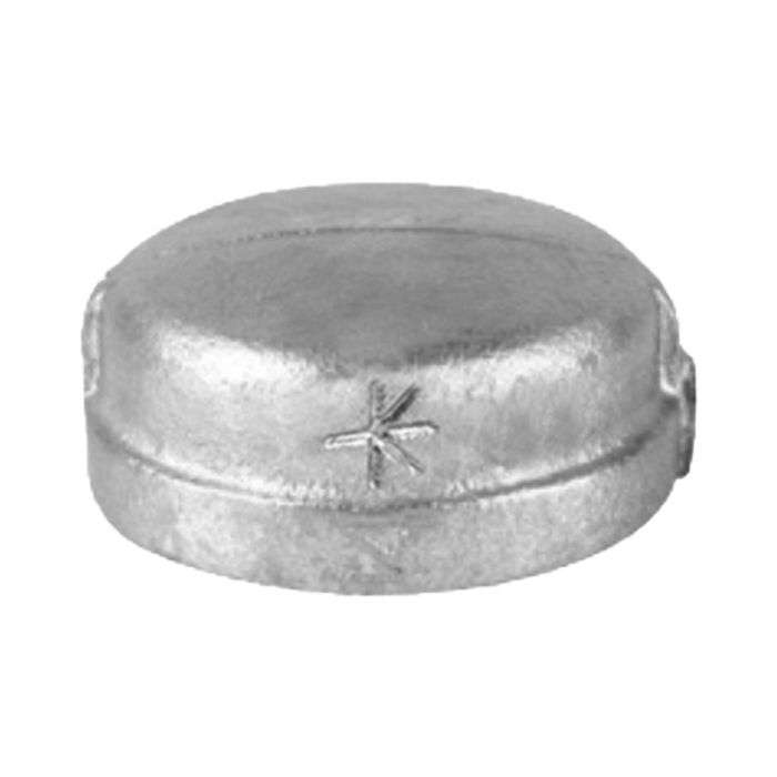 BULK PACK 10 X K-BRAND CAP GALV END 25MM