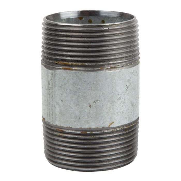 BULK PACK 10 X K-BRAND NIPPLE GALVANISED BARREL 10MM