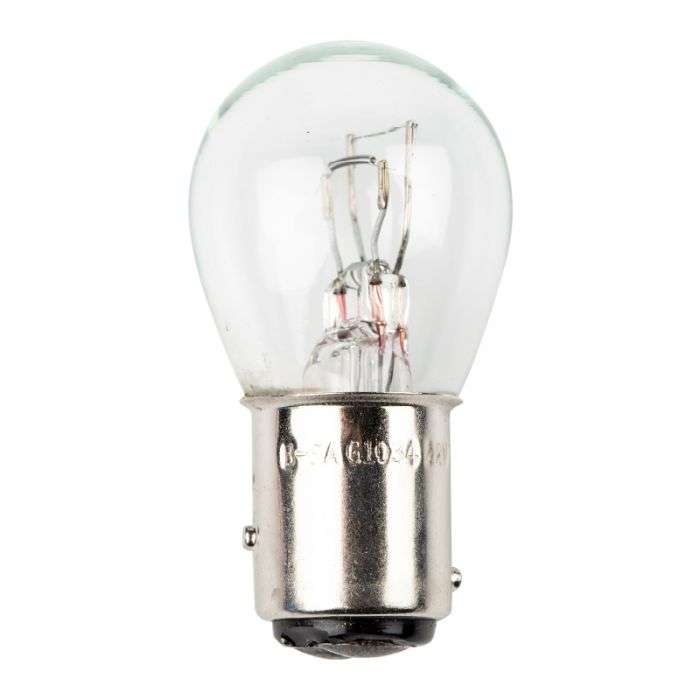 BULK PACK 10 X GLOBE DBL FILAMENT 12V G1034