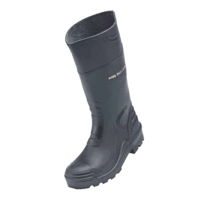 BATA RHINO 3 GUMBOOT BLACK NSTC SIZE 7