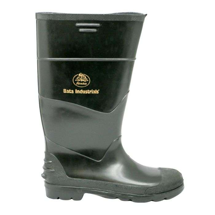 BATA JOBBER GUMBOOT BLACK SIZE 7