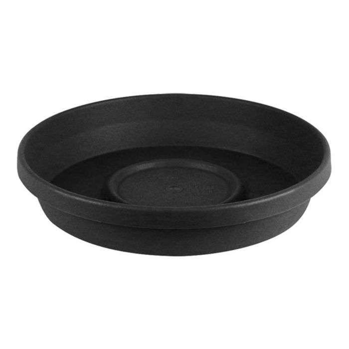 BULK PACK 10 X SEBOR SUPER POT SAUCER 10CM CHARCOAL