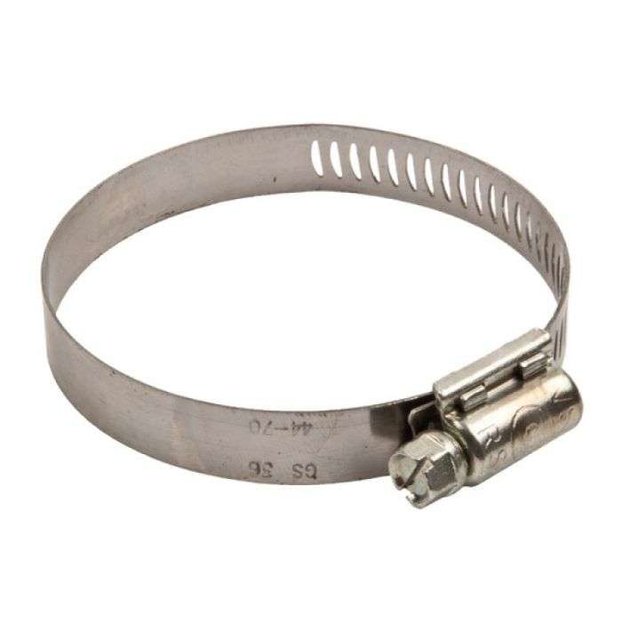 BULK PACK 10 X HOSE CLAMP GALV 57X82