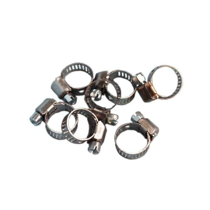 BULK PACK 10 X HOSE CLAMP S/STEEL 15X27