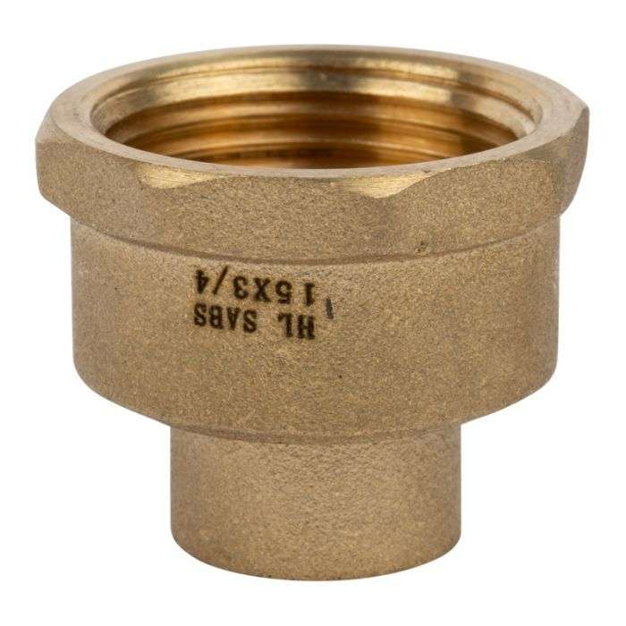 BULK PACK 10 X CAPILLARY COUPLER CXFI 15MMX3/4 SABS