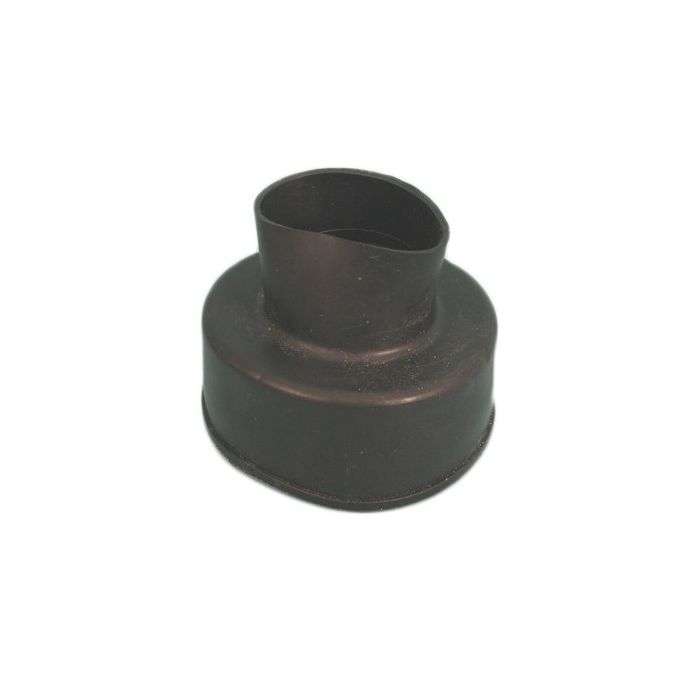 BULK PACK 10 X FLUSH PIPE CONNECTOR RUBBER CONE BLACK
