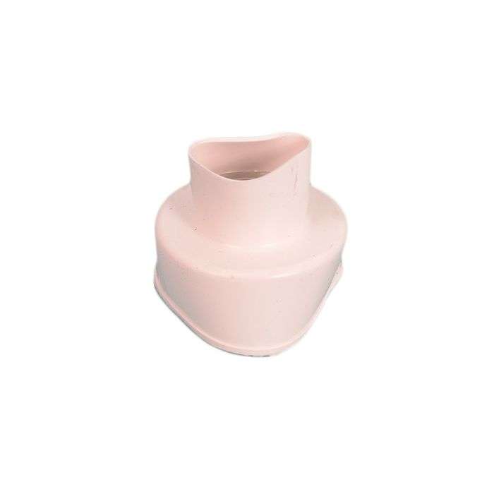 BULK PACK 10 X FLUSH PIPE CONNECTOR RUBBER CONE WHT