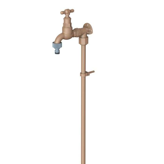 BULK PACK 10 X PRO CLOSE GARDEN TAP 22MM WITH STAND PIPE COMPLETE