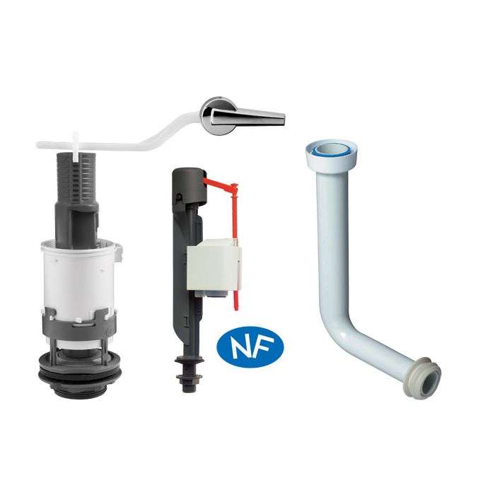 WIRQUIN MECHANISM L/L FRONT FLUSH 2 BI + JOLLYFILL