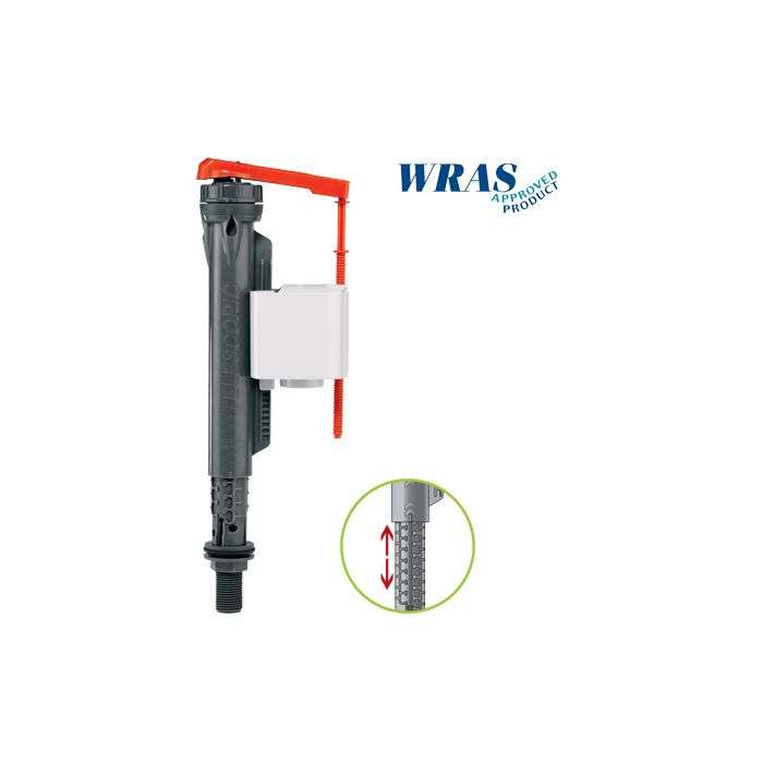 WIRQUIN VALVE JOLLYFILL B/INLET TELESCOPIC 1/2 INCH (BAG)