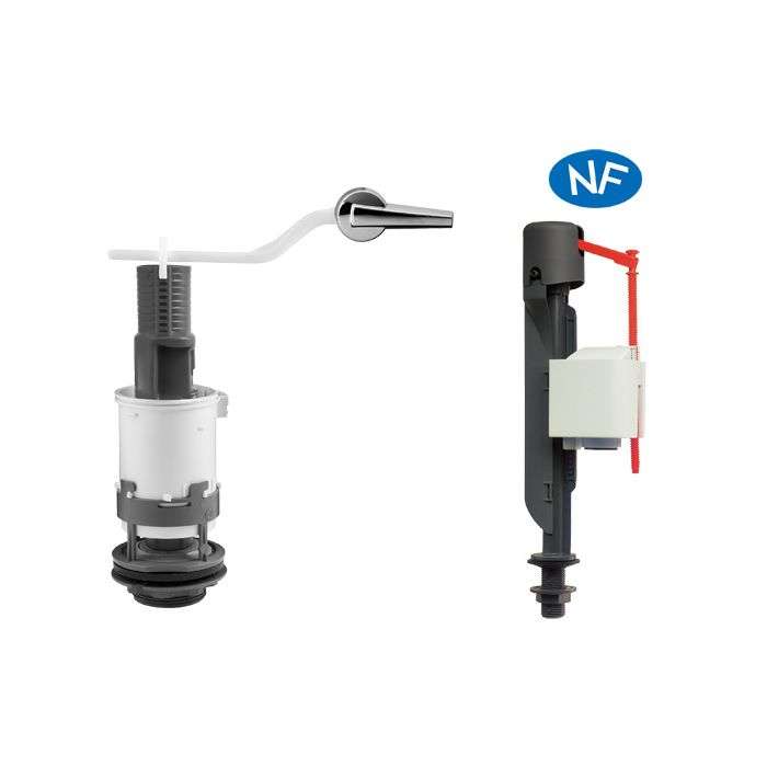 WIRQUIN MECHANISM C/C FRONT FLUSH 2 BI + JOLLYFILL