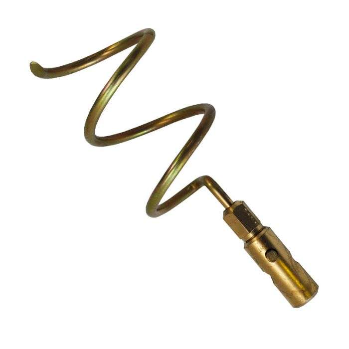 DRAIN SINGLE CORKSCREW 34MM H/D 8MM